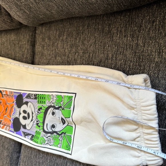 Disney 100 year Kids Cartoon Character Joggers - White - Picture 7 of 7